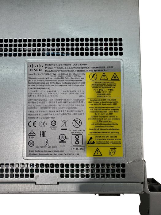 Cisco UCS C220 M4 - 2x Xeon E5-2699 v4, 16GB DDR4, 12G SAS - NO HDD