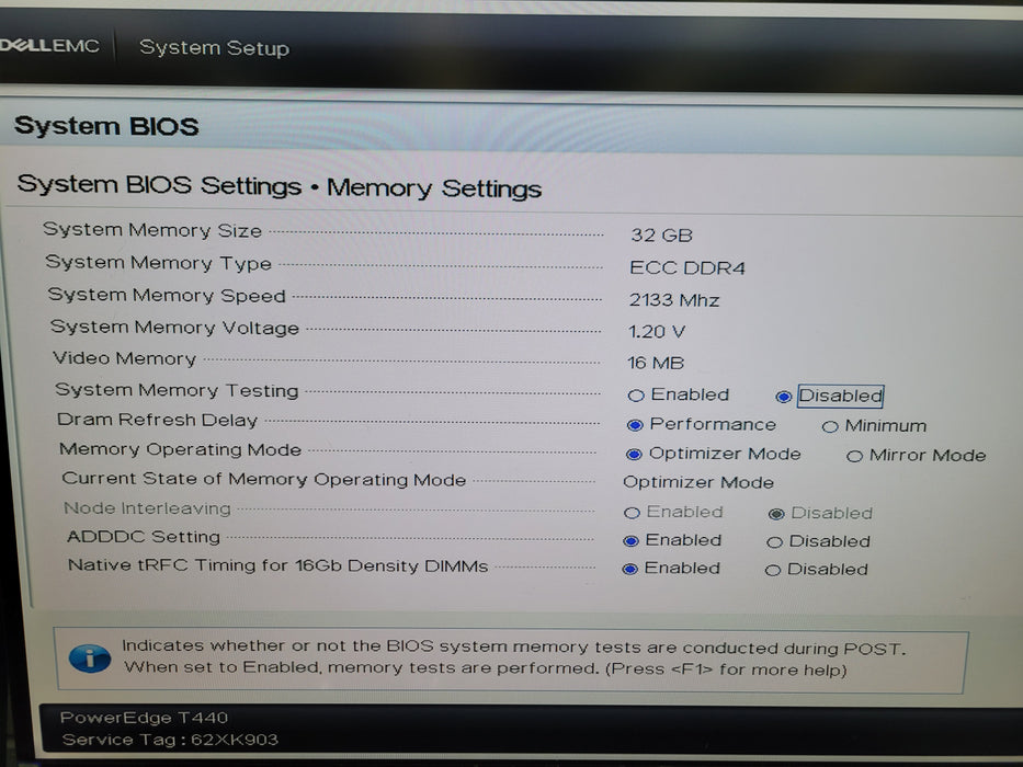 Dell PowerEdge T440 - Xeon Bronze 3104 32GB DDR4 PERC H730P 2x495W PSU