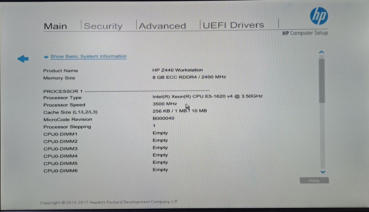 HP Z440 Workstation | Xeon E5-1620 v4, 8GB DDR4, M2000, No HDD *READ*