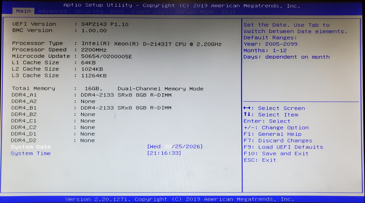 Datto S4P2143 - Intel Xeon D-2143IT, 16GB DDR4 - No HDD