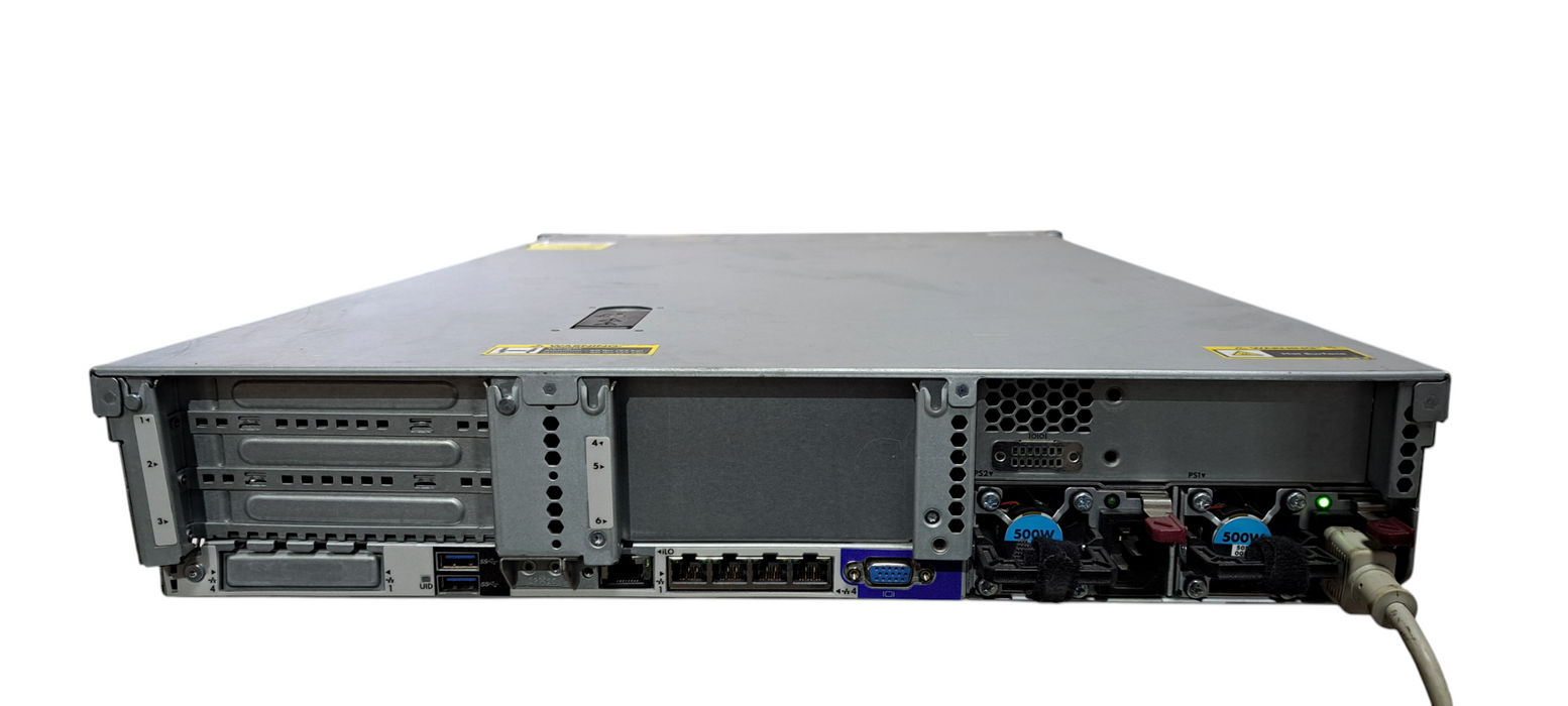 HP ProLiant DL380 Gen9 - 1x Xeon E5-2620 v3| 16GB DDR4|P440ar|2x500W PSU