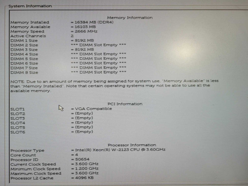 Dell Precision T5820 Xeon W-2123 3.6GHz 10C 16GB DDR4 950W PSU, 4x 3.5\\" Trays !