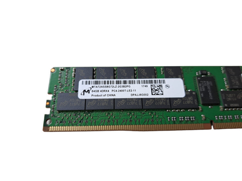 Micron 64GB 4DRX4 PC4-2400T-LE2-11 | DDR4 Server Memory Q