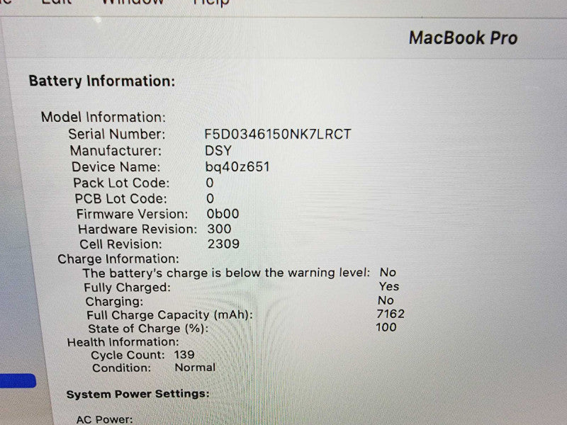 Apple Macbook Pro 2019 16\\" 8-Core i9-9880H @ 2.3GHz 16GB DDR4 1TB SSD Radeon Pro 5500M 4GB (