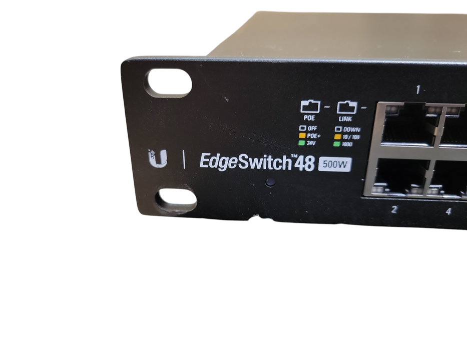 Ubiquiti EdgeSwitch 48 500W ES-48-500W Gigabit PoE+ Network Switch