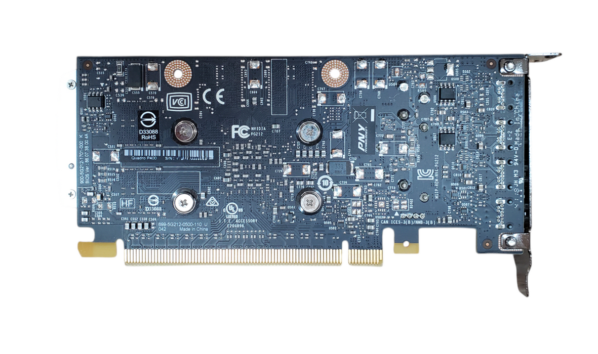NVIDIA Quadro P400 2GB GDDR5 Graphics Card - Low Profile