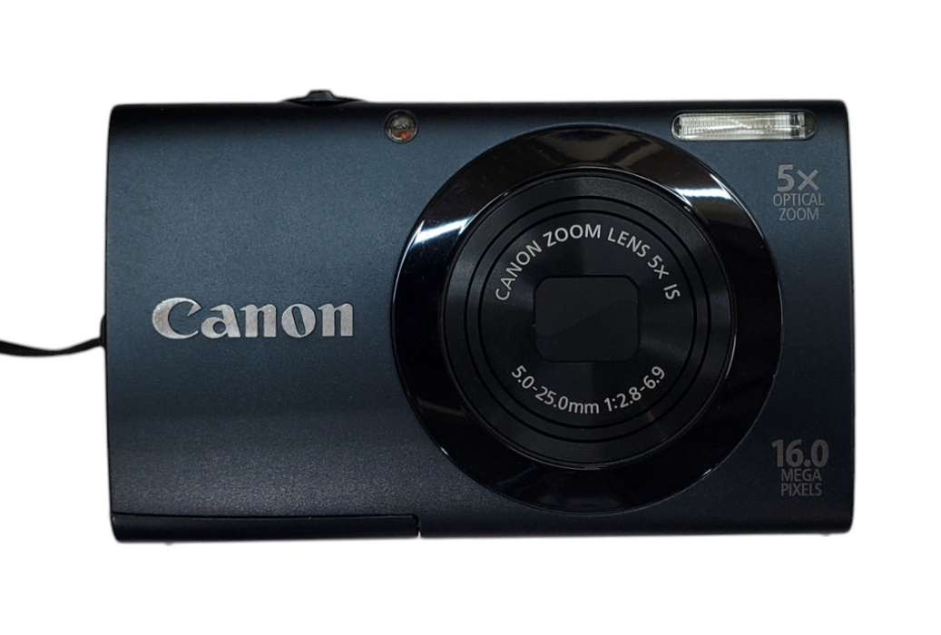 Canon PowerShot A3400 IS 16.0MP Digital Camera + Battery, Charger, and Case