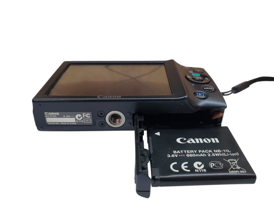 Canon PowerShot A3400 IS 16.0MP Digital Camera + Battery, Charger, and Case