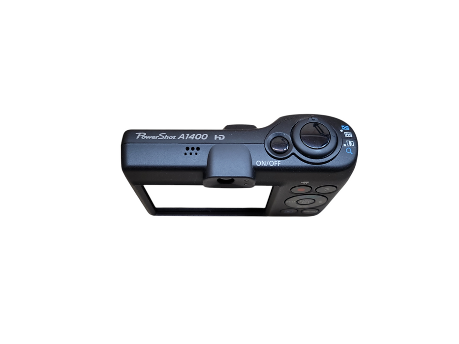 Canon PowerShot A1400 16.0 MP Digital Camera - Black