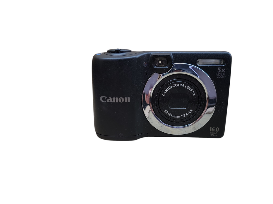 Canon PowerShot A1400 16.0 MP Digital Camera - Black