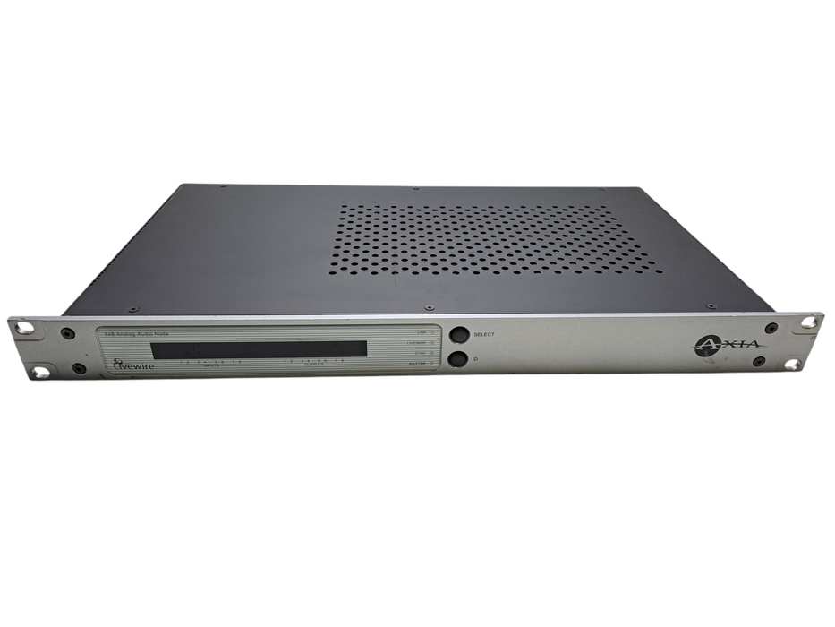 Telos Axia 8x8 Analog Audio Livewire Node *READ*