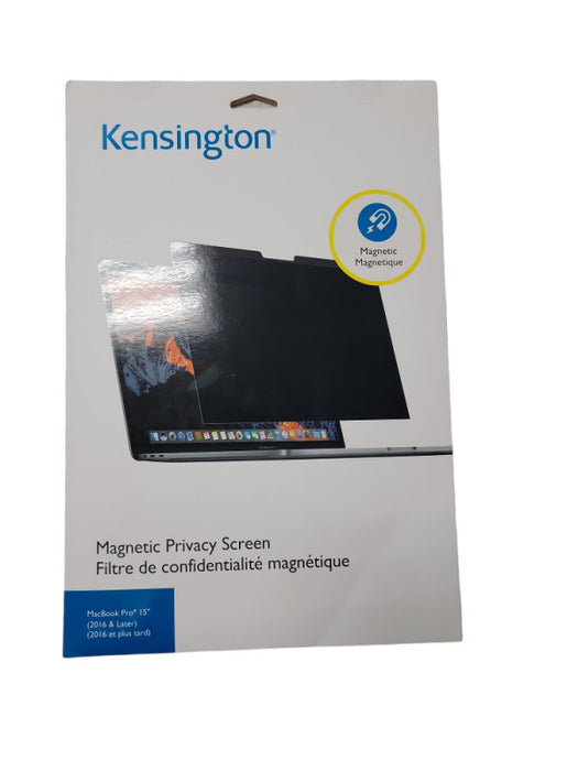 Kensington K64490WW MacBook Pro 13 2016 & above Magnetic Privacy Screen| NEW Q
