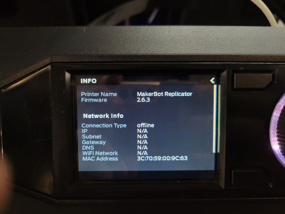 MakerBot Replicator Desktop 3D Printer (READ)