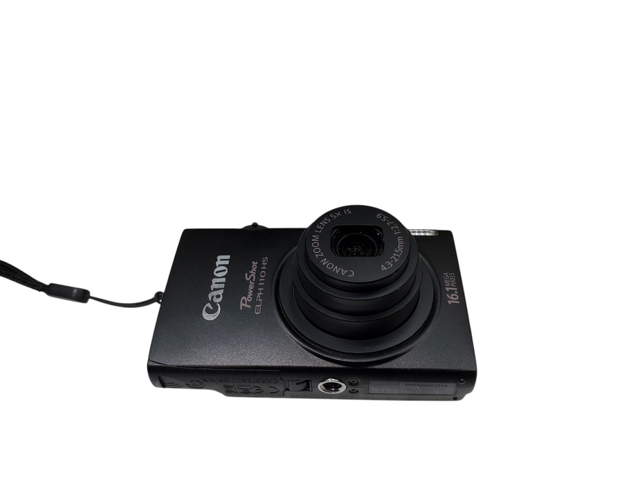 Canon PowerShot ELPH 110 HS 16.1MP Digital Camera + Battery & Case