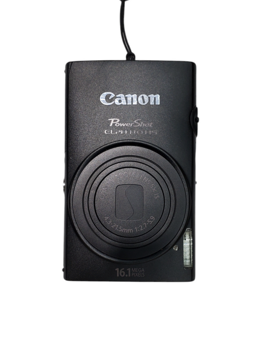 Canon PowerShot ELPH 110 HS 16.1MP Digital Camera + Battery & Case