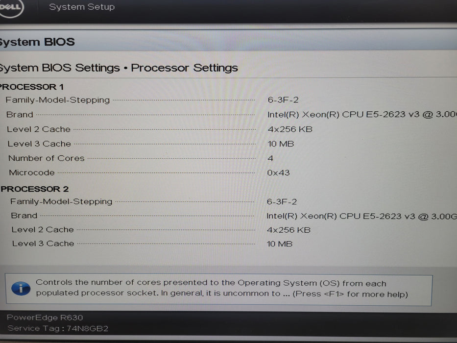 Dell PowerEdge R630 |2x Xeon E5-2623 v3, 16GB DDR4, 2x1.8TB HDD|H830 & H730 Mini