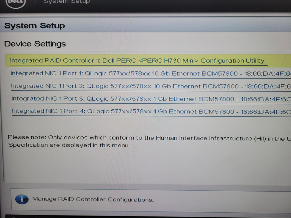 Dell PowerEdge R630 |2x Xeon E5-2623 v3, 16GB DDR4, 2x1.8TB HDD|H830 & H730 Mini
