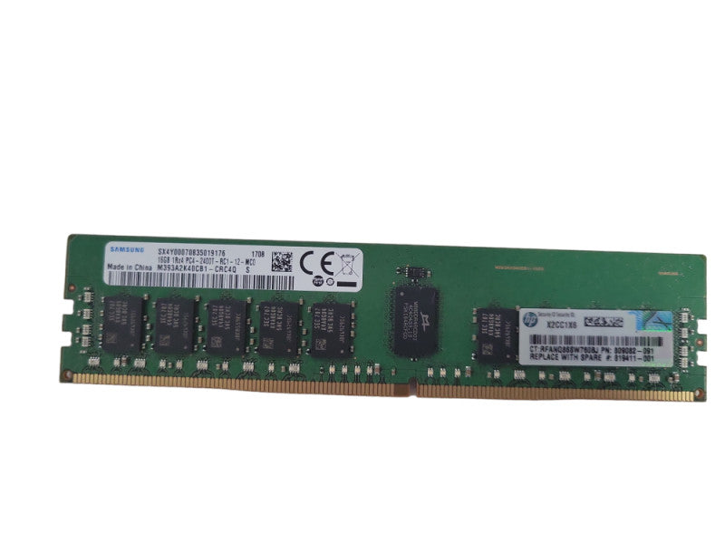 Samsung 16GB 1Rx4 PC4-2400T-RC1-12-MC0 Server Ram Q!