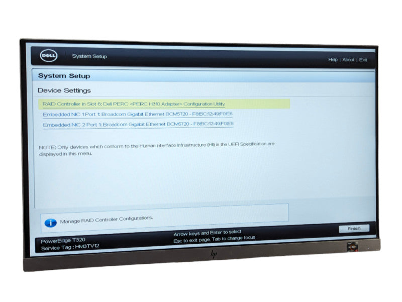DELL PowerEdge T320 Intel Xeon E5-2407 v2 2.40GHz 16GB RAM & H310 RAID  -