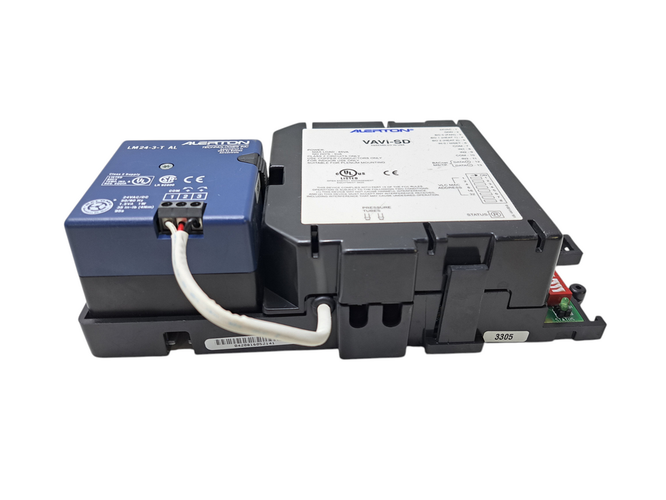 ALERTON VAVi-SD CONTROLLER WITH LM24-3-T AL ACTUATOR *READ*