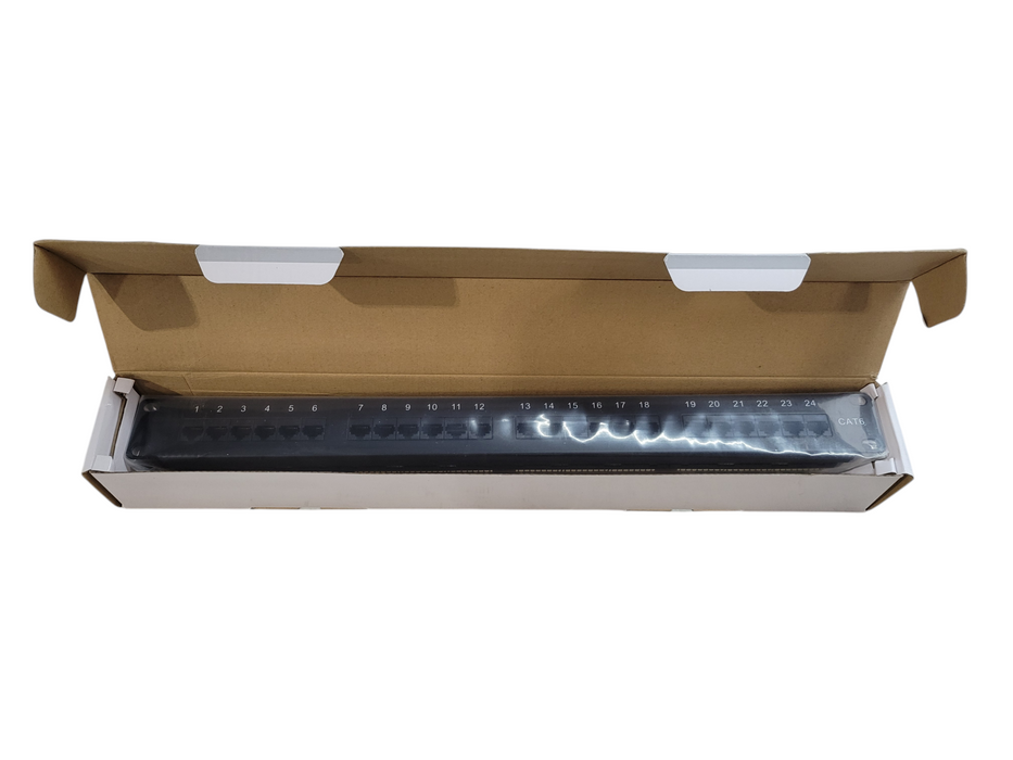 Black Box | 24-Port Cat 6 Patch Panel
