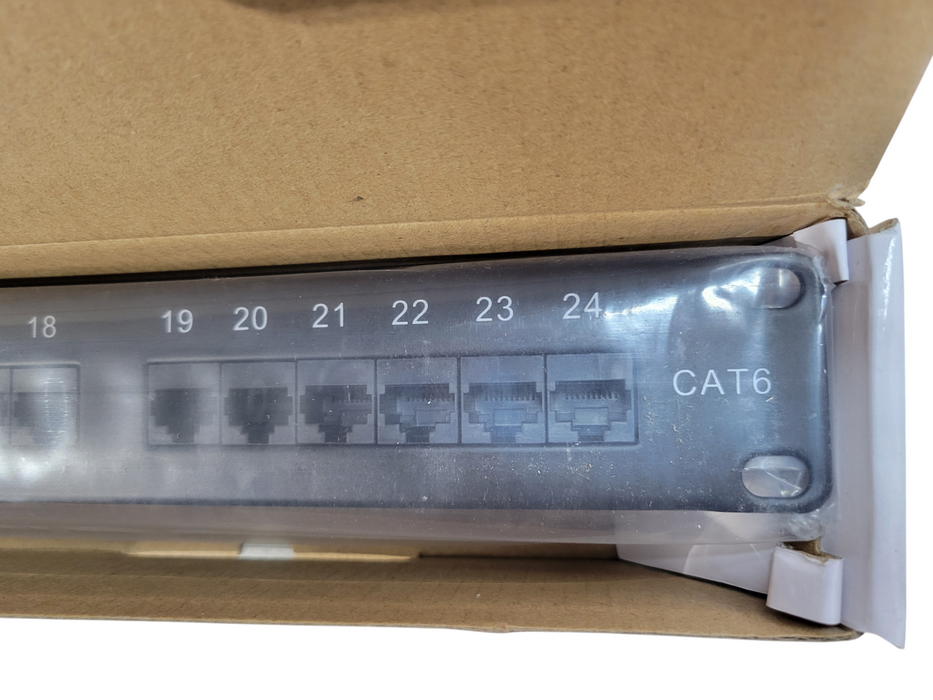 Black Box | 24-Port Cat 6 Patch Panel