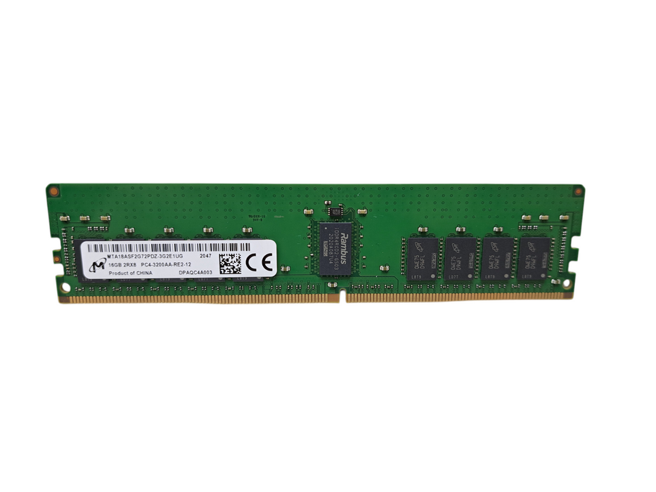 Micron 16GB PC4-3200AA DDR4 ECC Reg Server RAM MTA18ASF2G72PDZ-3G2
