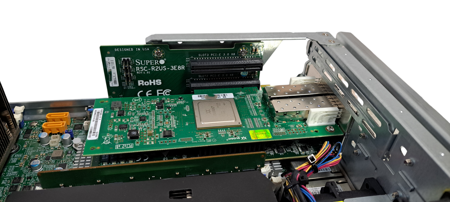 Supermicro XDDRS-3U Node |2x E5-2620 v3 CPU | 16GB DDR4 | QLE2562 + 10Gb NIC | No HDD/PSU