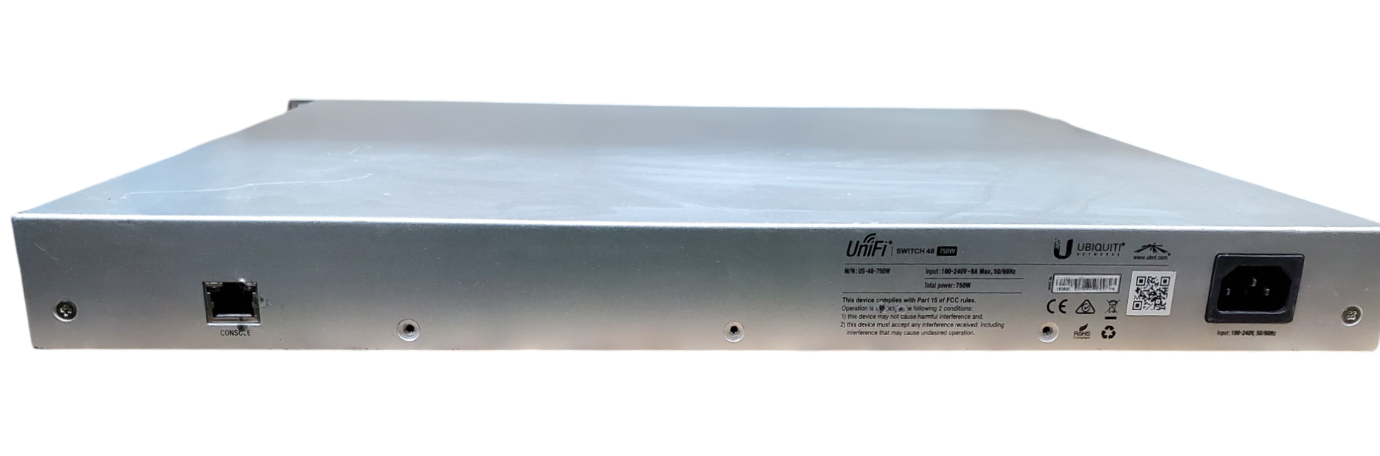 Ubiquiti US-48-750W Unifi 750W PoE Gigabit Network Switch *READ*