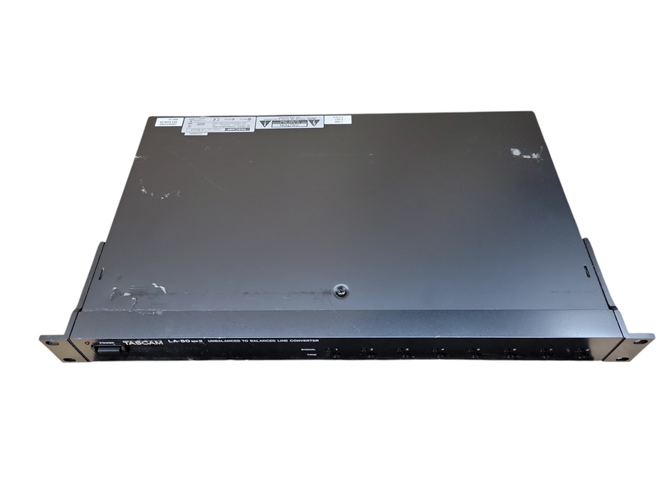 Tascam LA-80 MKII 8-Channel Unbalanced-to-Balanced Line Converter READ