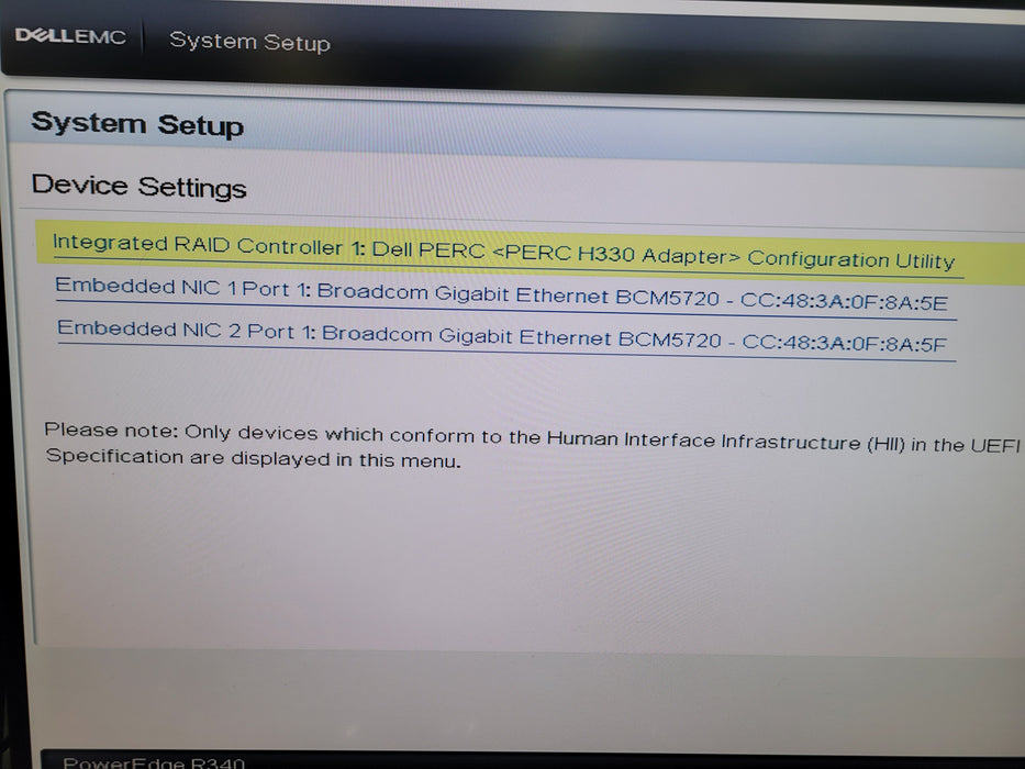 Dell PowerEdge R340 - Xeon E2224 32GB DDR4 PERC H330 2x350W PSU
