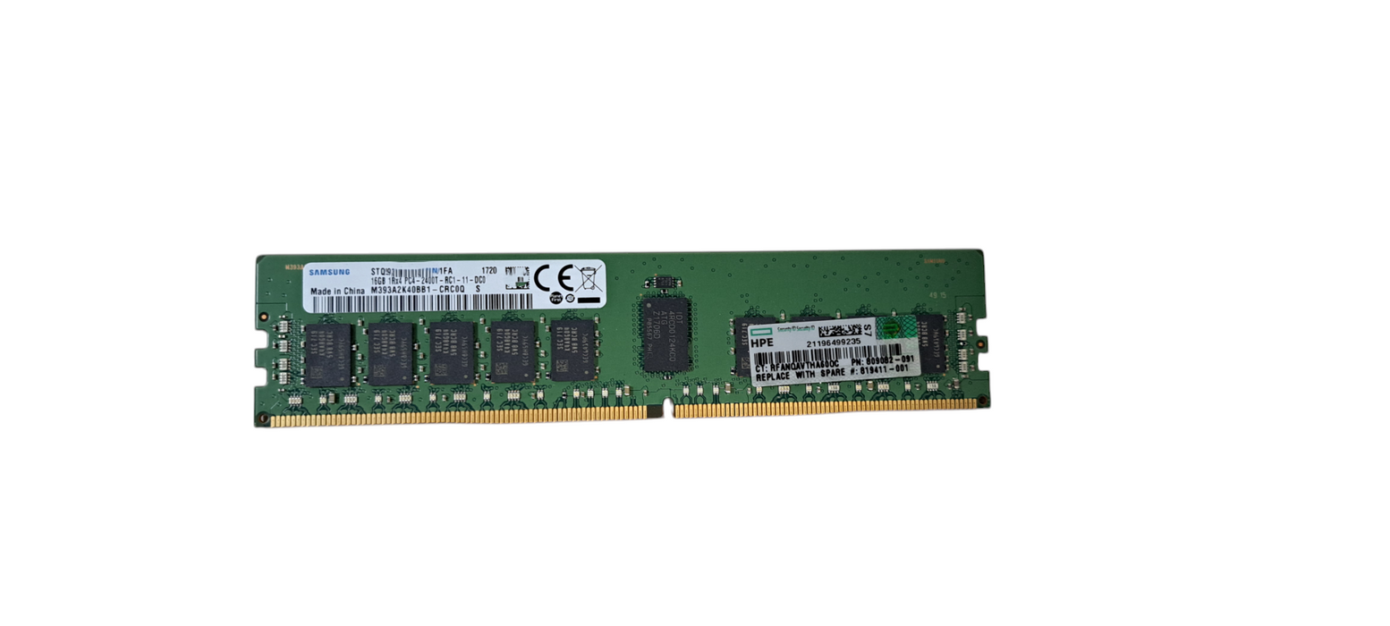 Samsung M393A2K40CB1‑CRC 16GB DDR4‑2400 ECC Registered RDIMM Server Memory