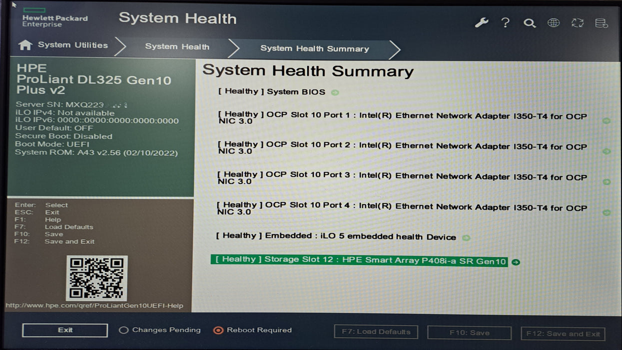 HPE ProLiant DL325 Gen 10 Plus v2 | AMD EPYC 7313P 16-Core, 32GB DDR4, P408i-a