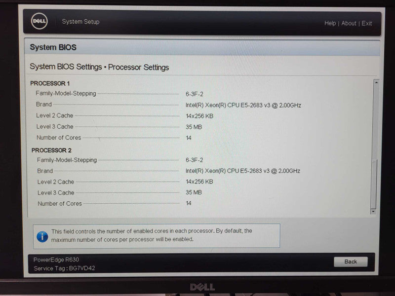 Dell PE R630 - 2x Xeon E5 2683 v3 | 32GB | 2x 8Gb Fibre  2.5\\" $