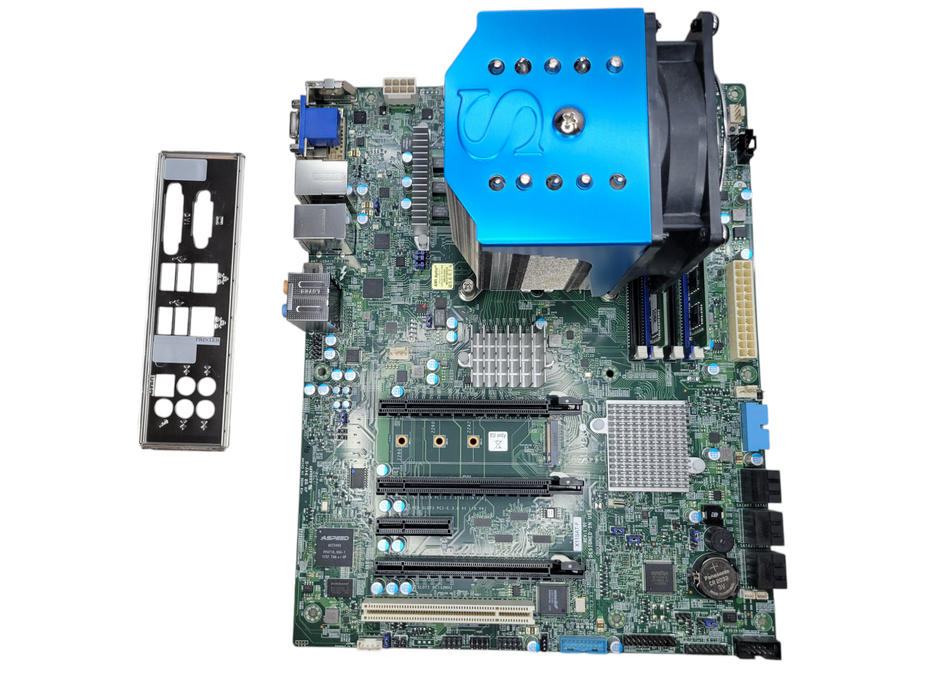Supermicro X11SAT-F Intel Core i7-6700 16GB DDR4 + I/O Plate