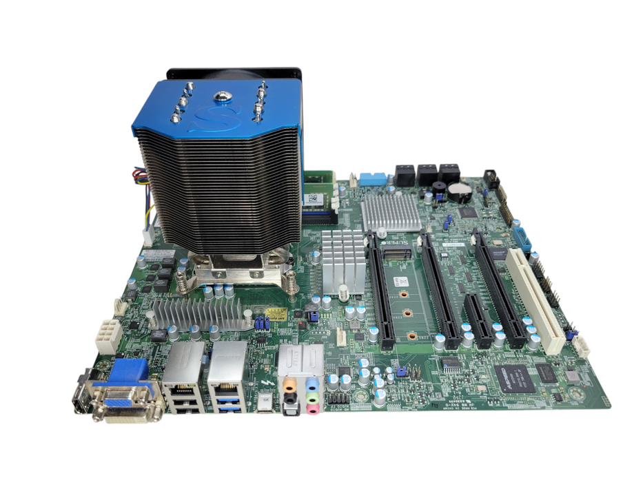 Supermicro X11SAT-F Intel Core i7-6700 16GB DDR4 + I/O Plate