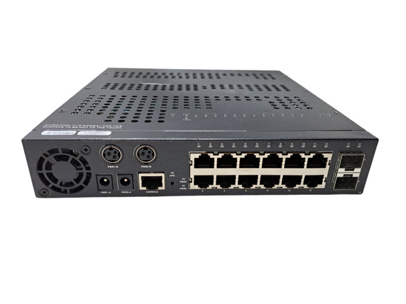 Extreme Networks D2G124-12P | 12-Port Gigabit Managed Switch