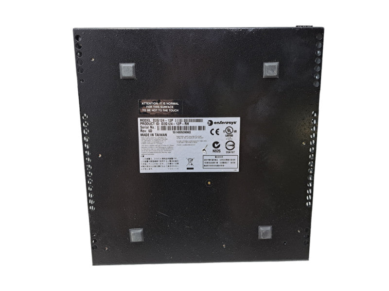 Extreme Networks D2G124-12P | 12-Port Gigabit Managed Switch
