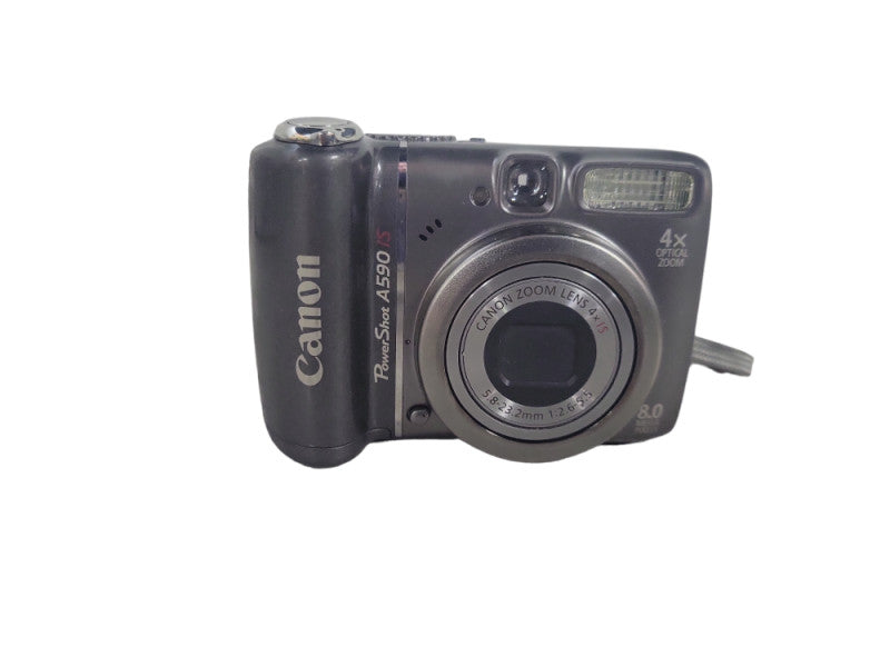 Canon PowerShot A590 IS 8.0MP Compact Digital Camera Silver !