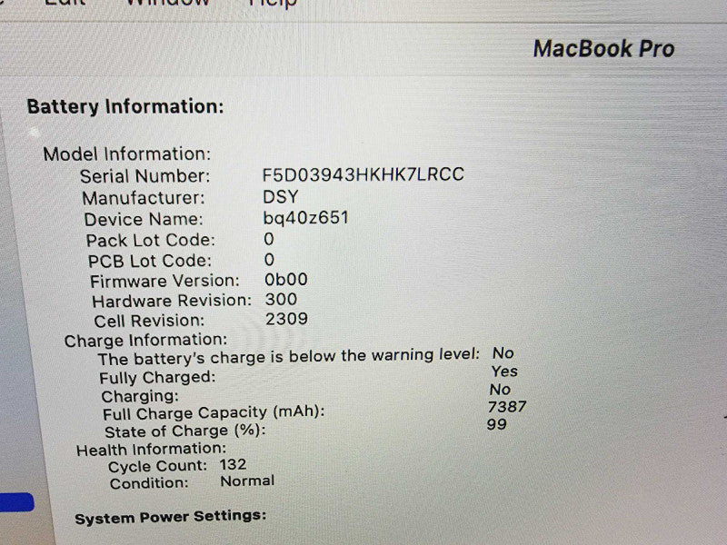 Apple Macbook Pro 2019 16\\" 8-Core i9-9880H @ 2.3GHz 16GB DDR4 1TB SSD (