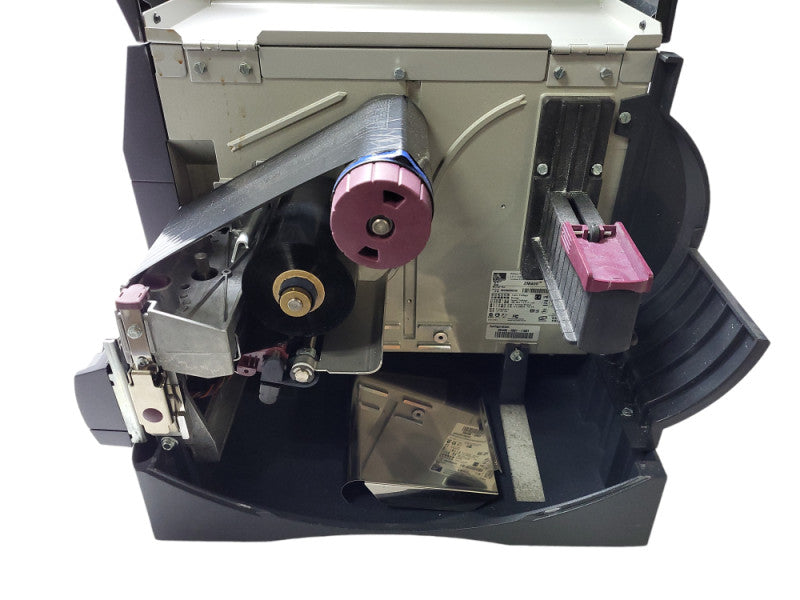 Zebra ZM400 Thermal Transfer Label Printer LAN USB Serial Parallel READ $