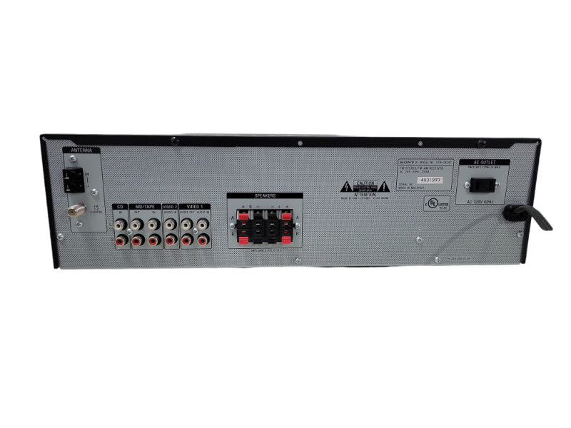 Sony Audio Video Control Center Power Amplifier Stereo Receiver STR DE197