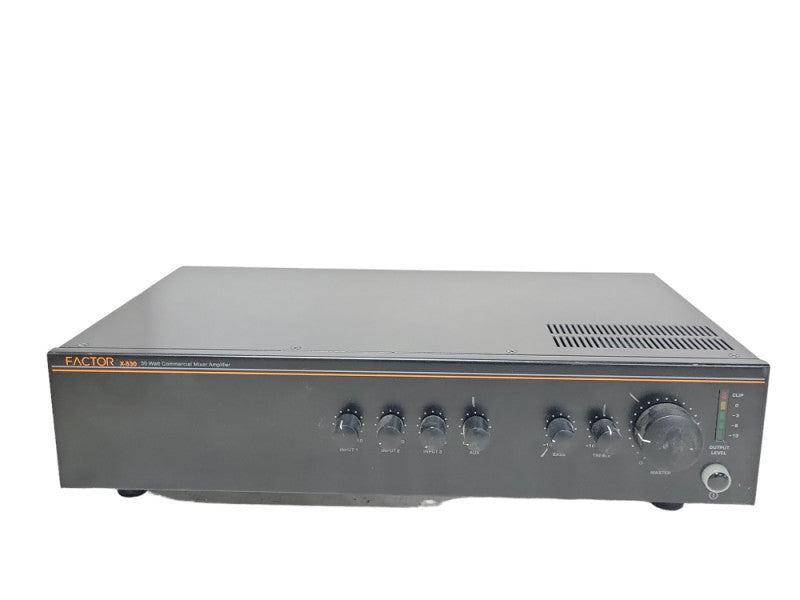Factor X-530 30Watt Commercial Mixer Amplifier, READ _