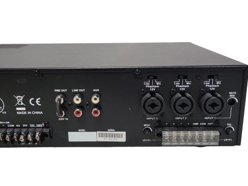 Factor X-530 30Watt Commercial Mixer Amplifier, READ _