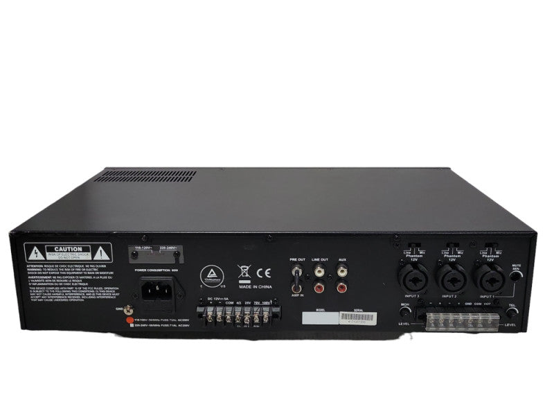 Factor X-530 30Watt Commercial Mixer Amplifier, READ _
