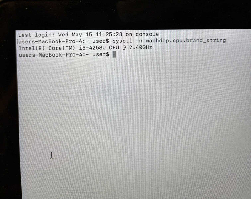 Apple MacBook Pro Retina 13-inch Late 2013 i5-4258U 8GB 256SSD