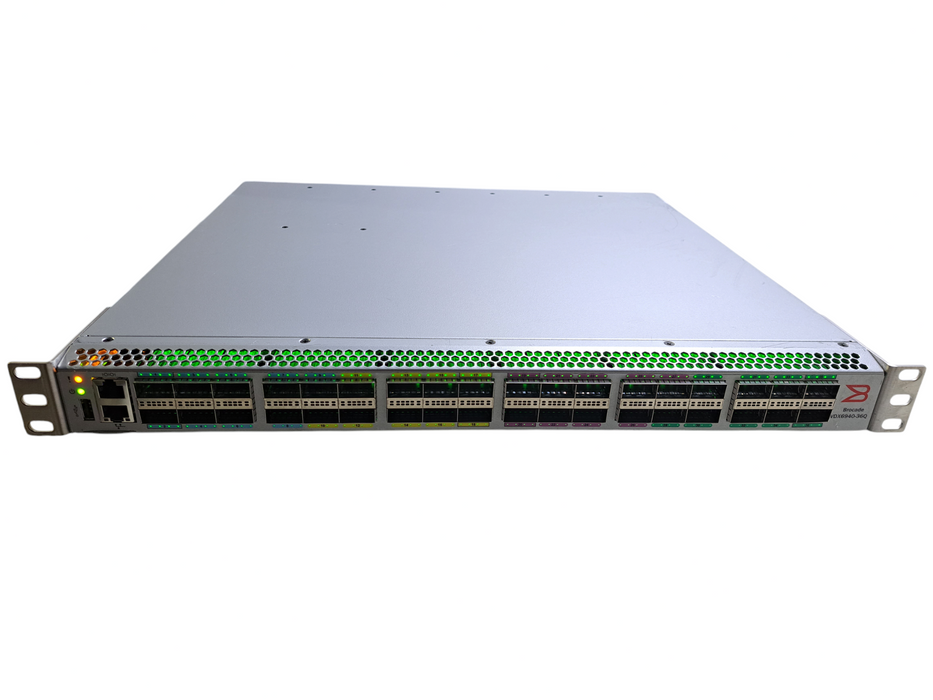 Brocade BR-VDX6940-24Q-AC-R | 24-Port 40GbE QSFP+ Data Center Switch *READ*