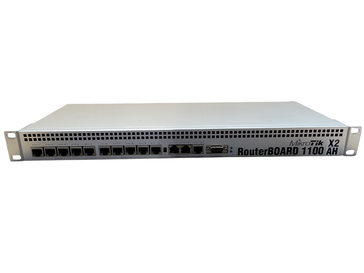 MikroTik RB1100AH Gigabit Ethernet Router, READ — retail.era