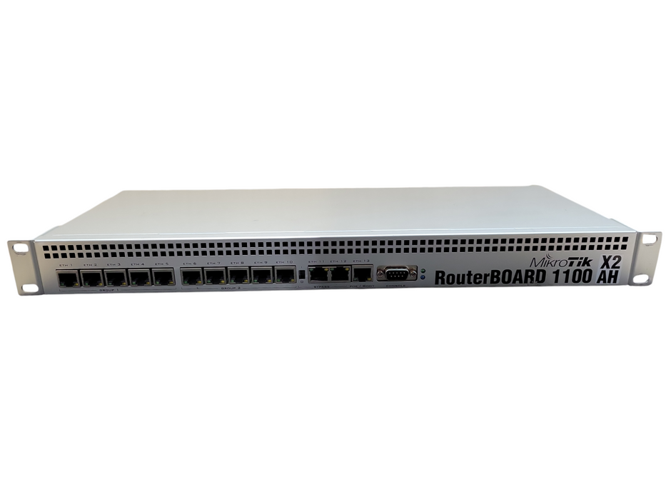 MikroTik RB1100AH Gigabit Ethernet Router, READ