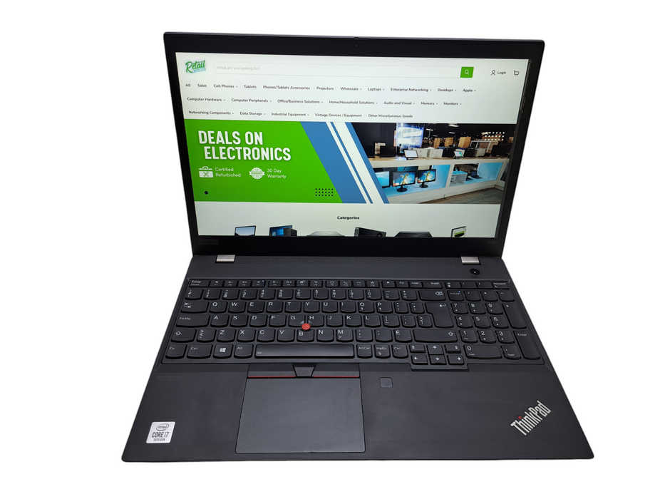 Lenovo ThinkPad P15s | Intel Core i7-10510U, 8GB DDR4, P520 2GB,  256GB NVMe